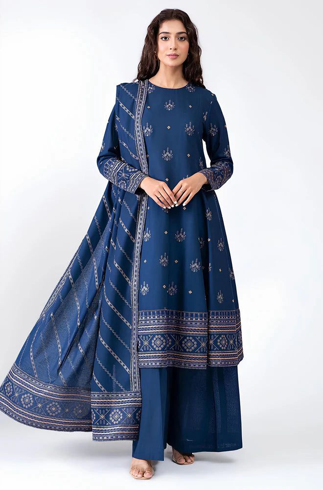 KAYSERIA 6150 Airjet Lawn 90/70 - Heavy Embroidered with Ready to Wear Dupatta