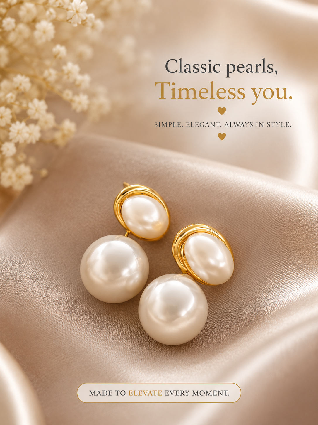 Oval Shape Marble Korean Style Earings For Women Girls Design Earring Jewelry (golden)